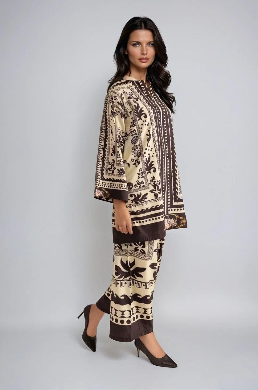 Hina khaddar Printed 2pcs Ca_closet
