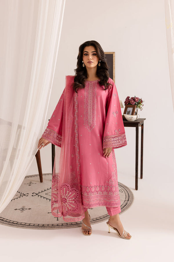 Minahil Embroidered 3-Piece Outfits
