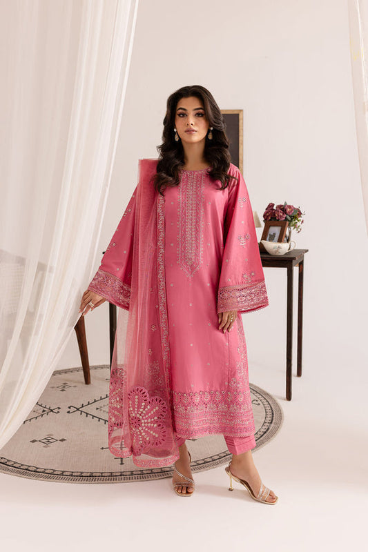 Minahil Embroidered 3-Piece Outfits