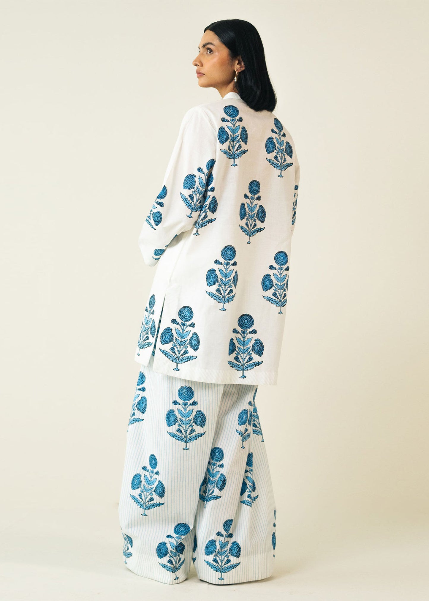 Minsa 2 pcs - Printed Lawn Farshi Shalwar