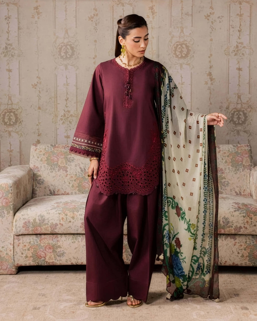 Wajeeha - 3pc