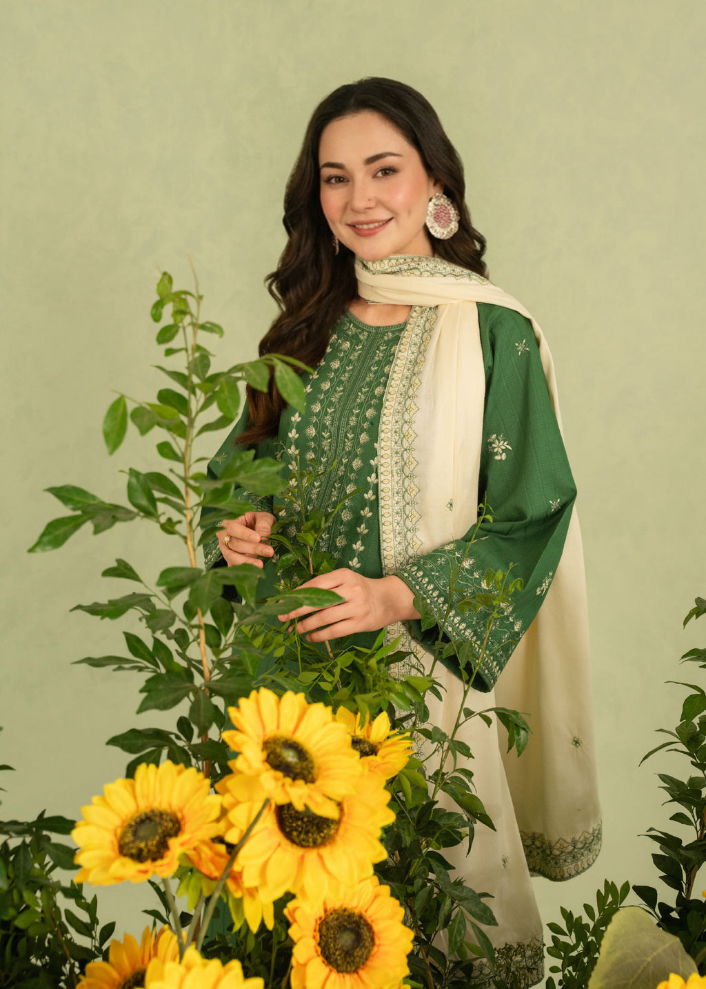 Zarnab Embroidered 3pc