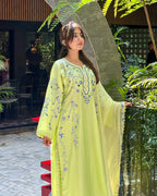 Neemal Embroidered-3pc
