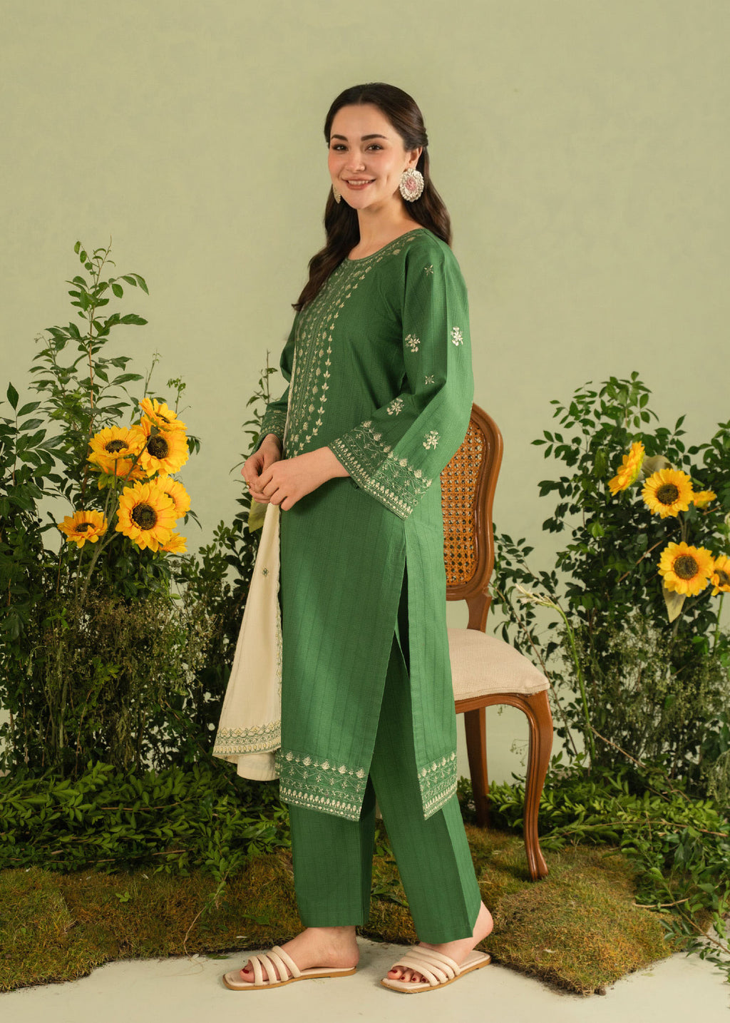 Zarnab Embroidered 3pc