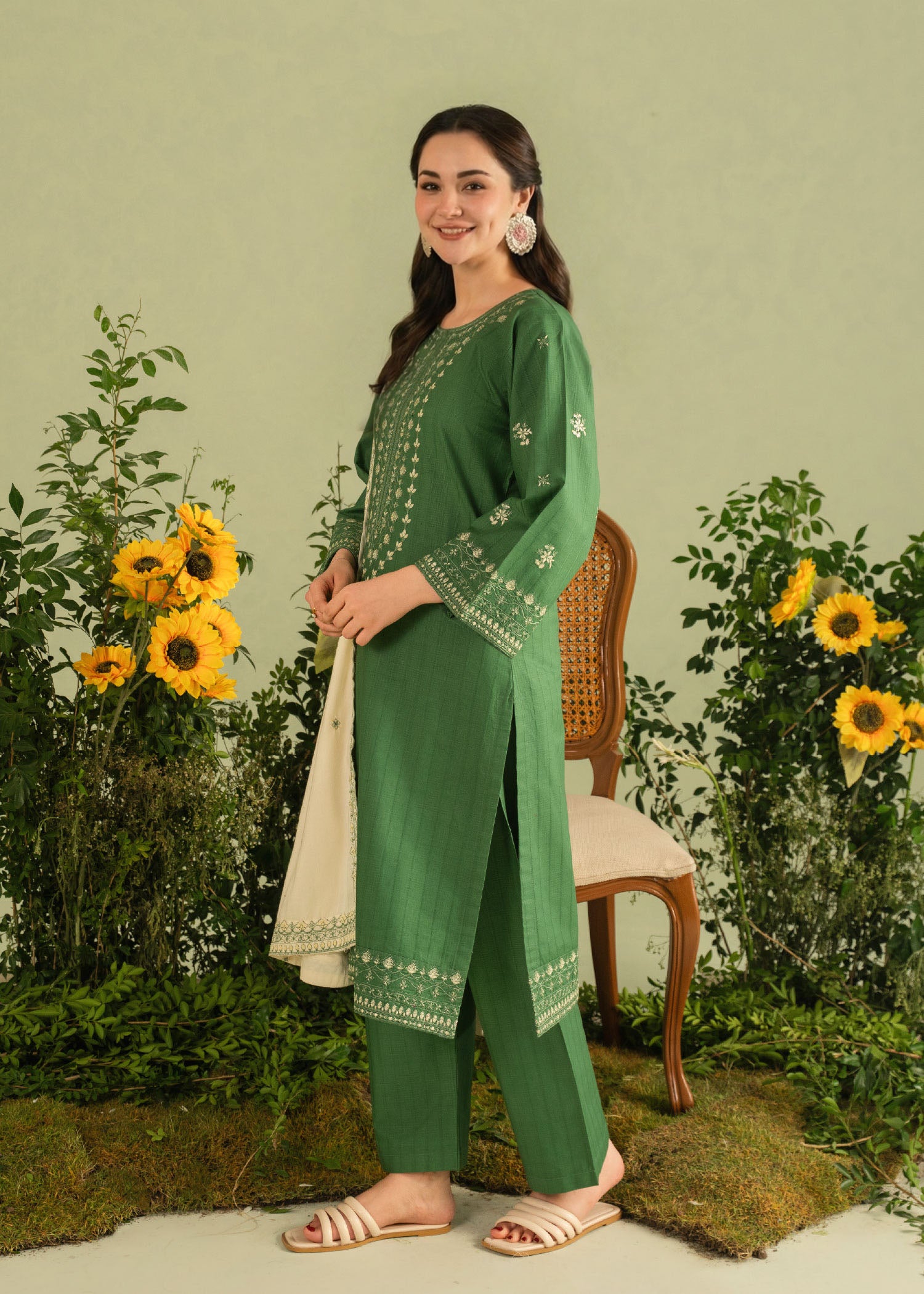 Zarnab Embroidered 3pc