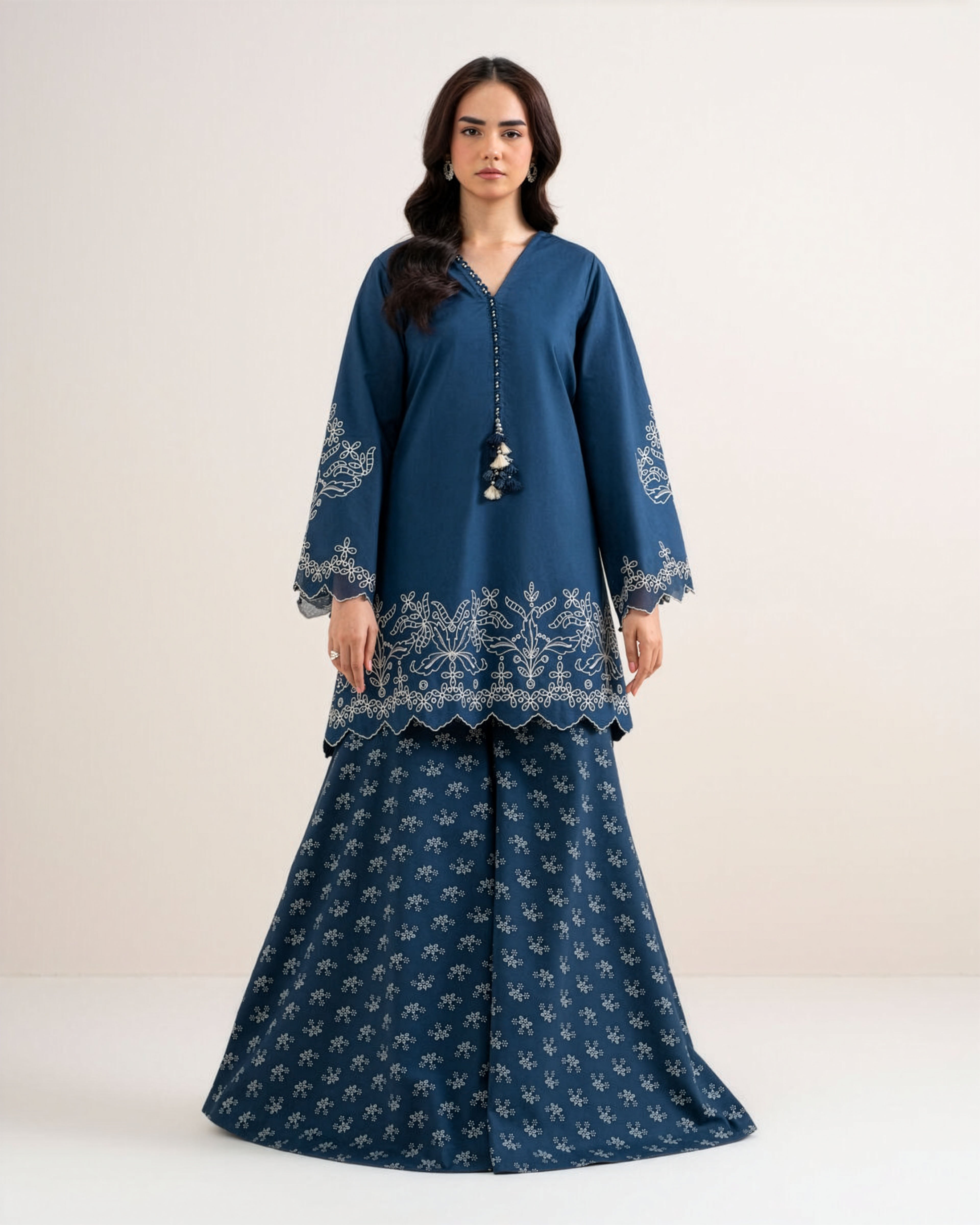 BulBul Embroidered -2pc