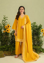 Lime Embroidered 3pc