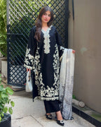 Mehar Bano Embroidered -3PC