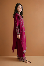 Roohi 2pcs - Embroidered Dress