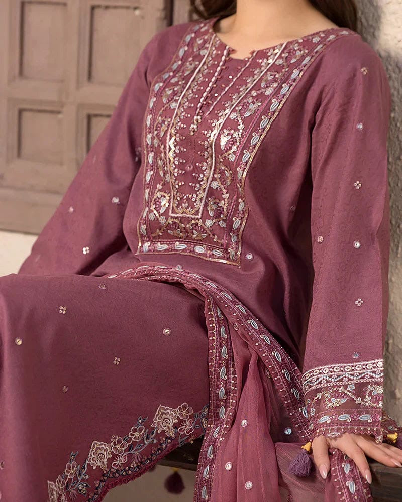 Azeen Embroidered - 3 pieces