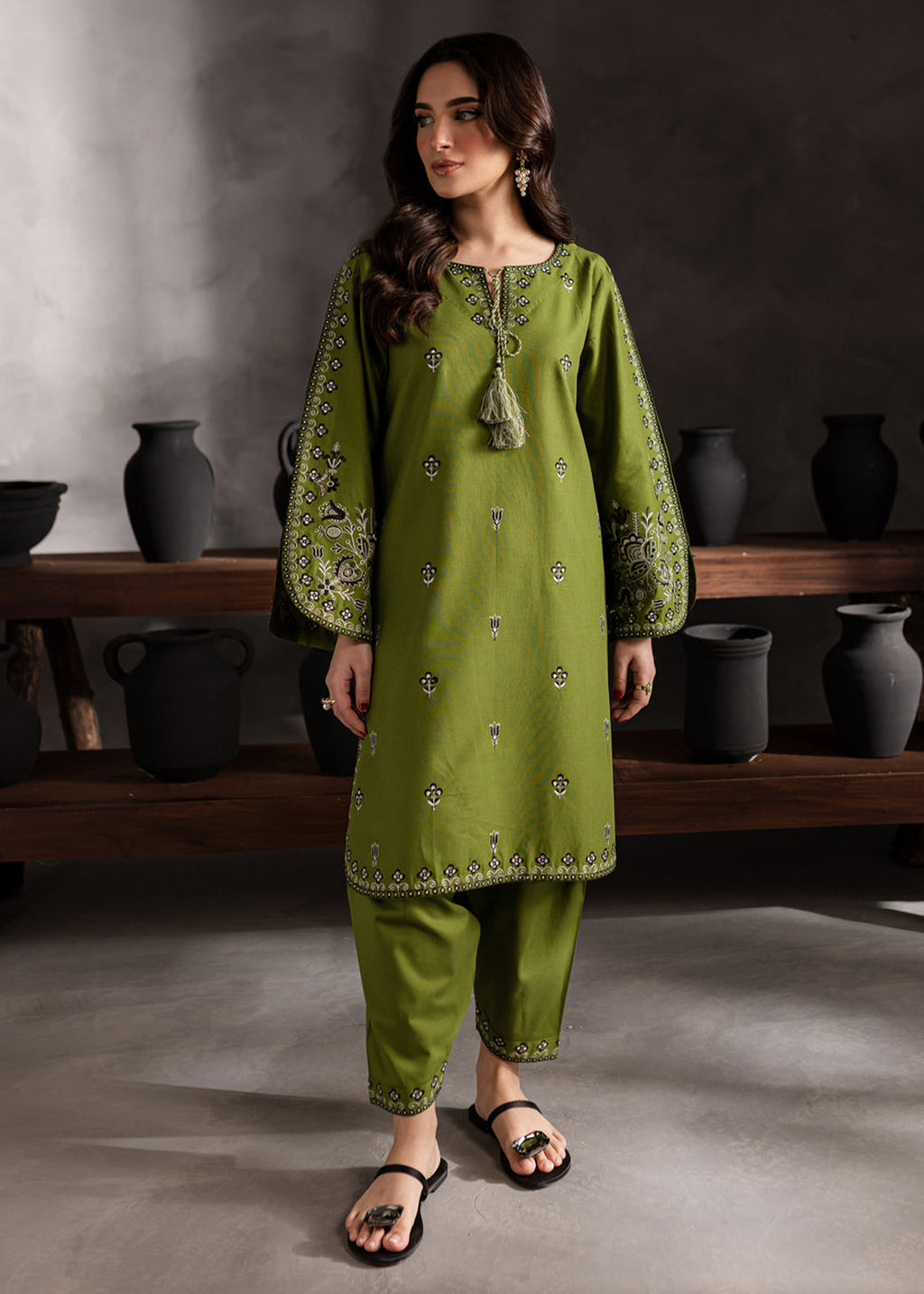 Hijab Embroidered 2-Pieces