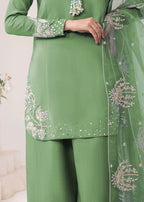 Embrose Embroidered - 3pc - Jade Green