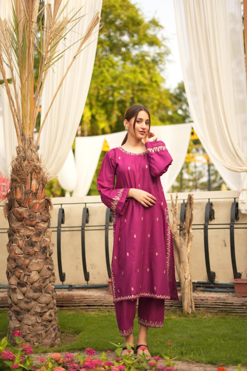 Sapna Embroidered - 2pieces