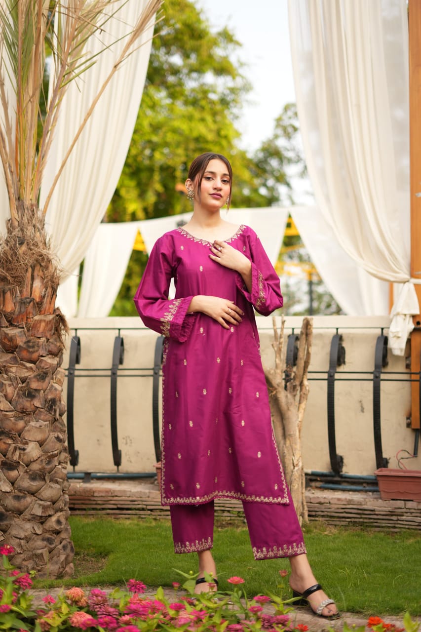 Sapna Embroidered - 2pieces