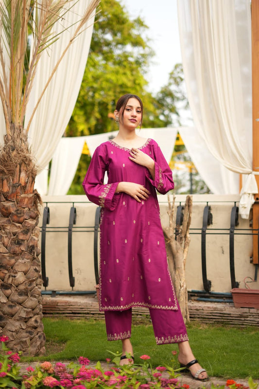 Sapna Embroidered - 2pieces