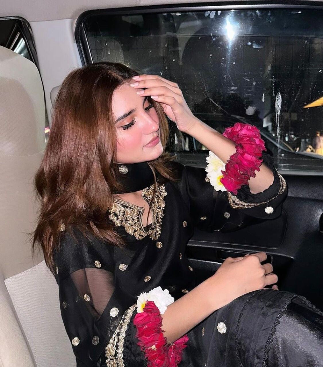 Hania Amir Shafoon Embroidered 3pcs - Elegant Wedding Outfit – Ca_closet