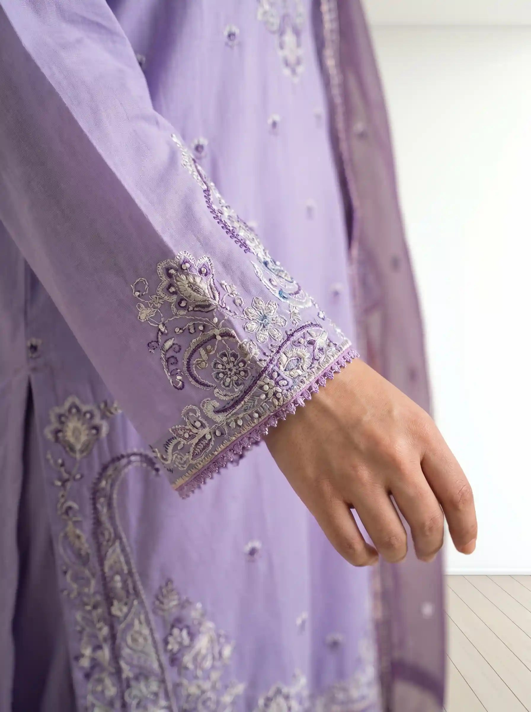 Afifa Embroidered - 3pc