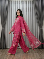 Azeen Embroidered - 3 pieces