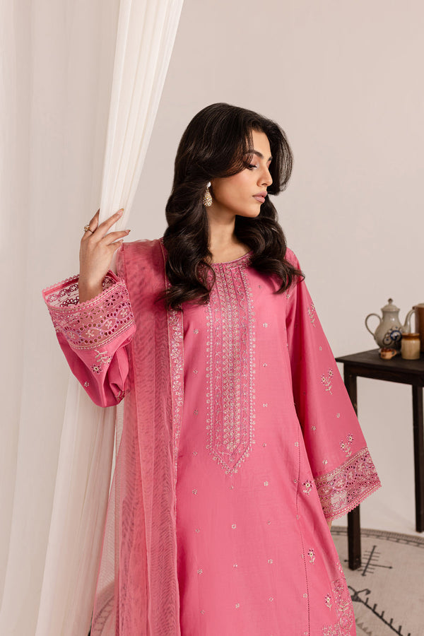 Minahil Embroidered 3-Piece Outfits