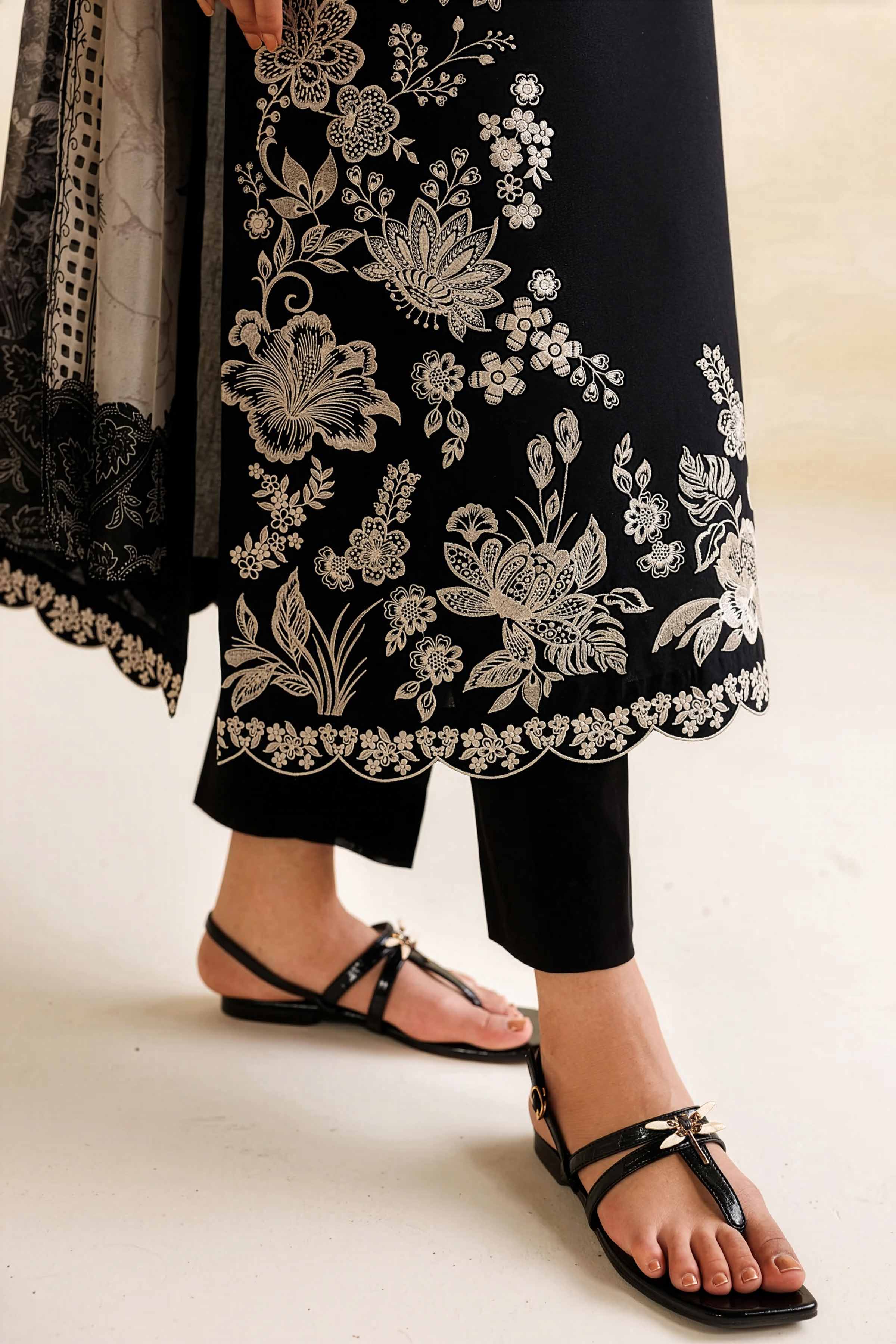 Mehar Bano Embroidered -3PC