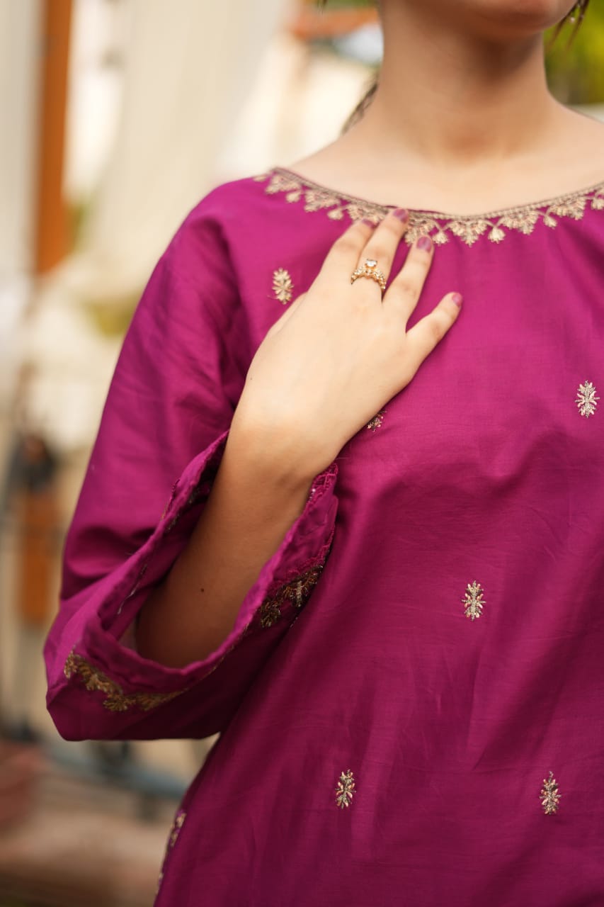 Sapna Embroidered - 2pieces