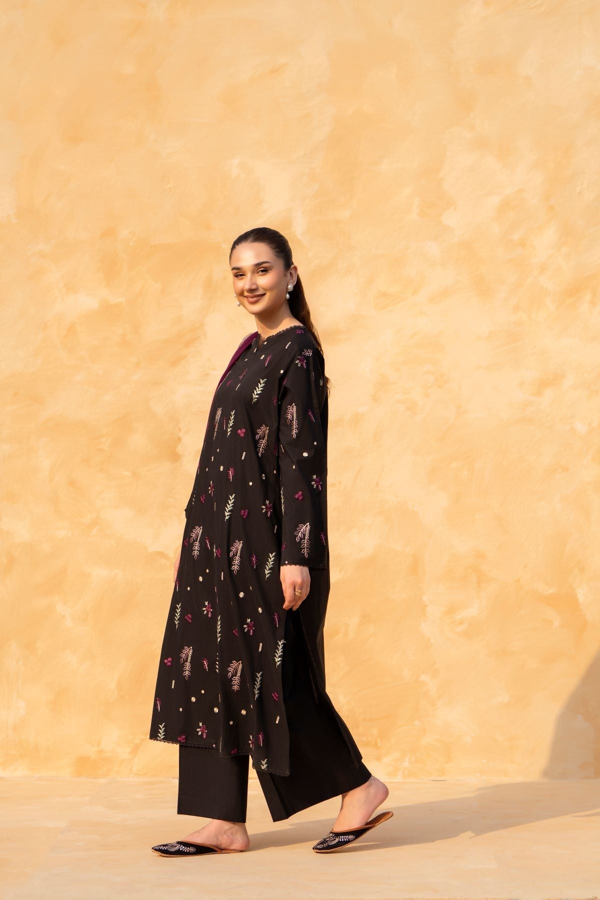 Diana Embroidered - 3 Pieces