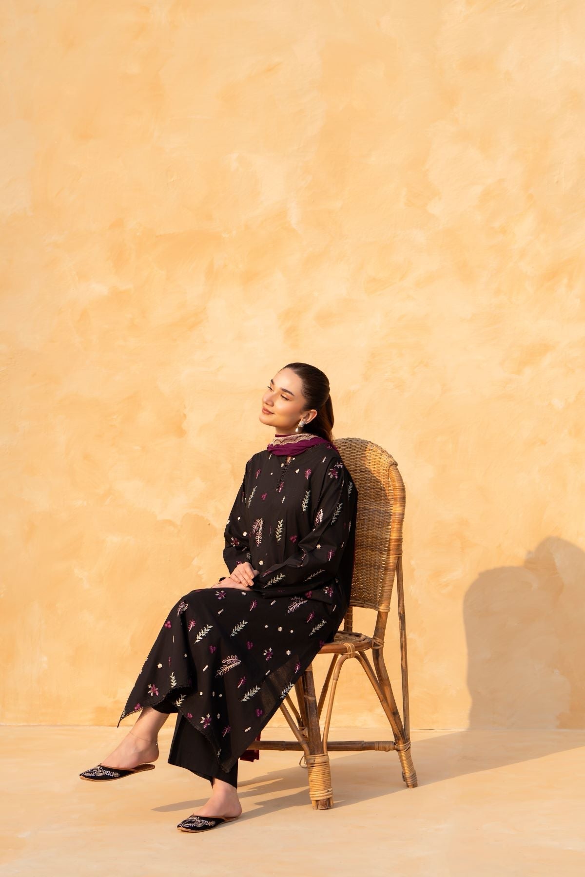 Diana Embroidered - 3 Pieces