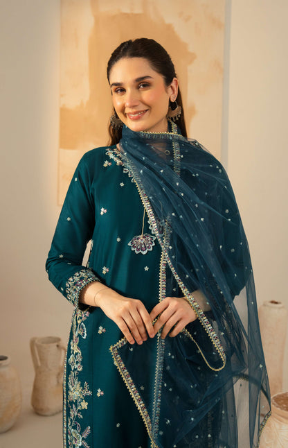 Hazel  Embroidered 3pc