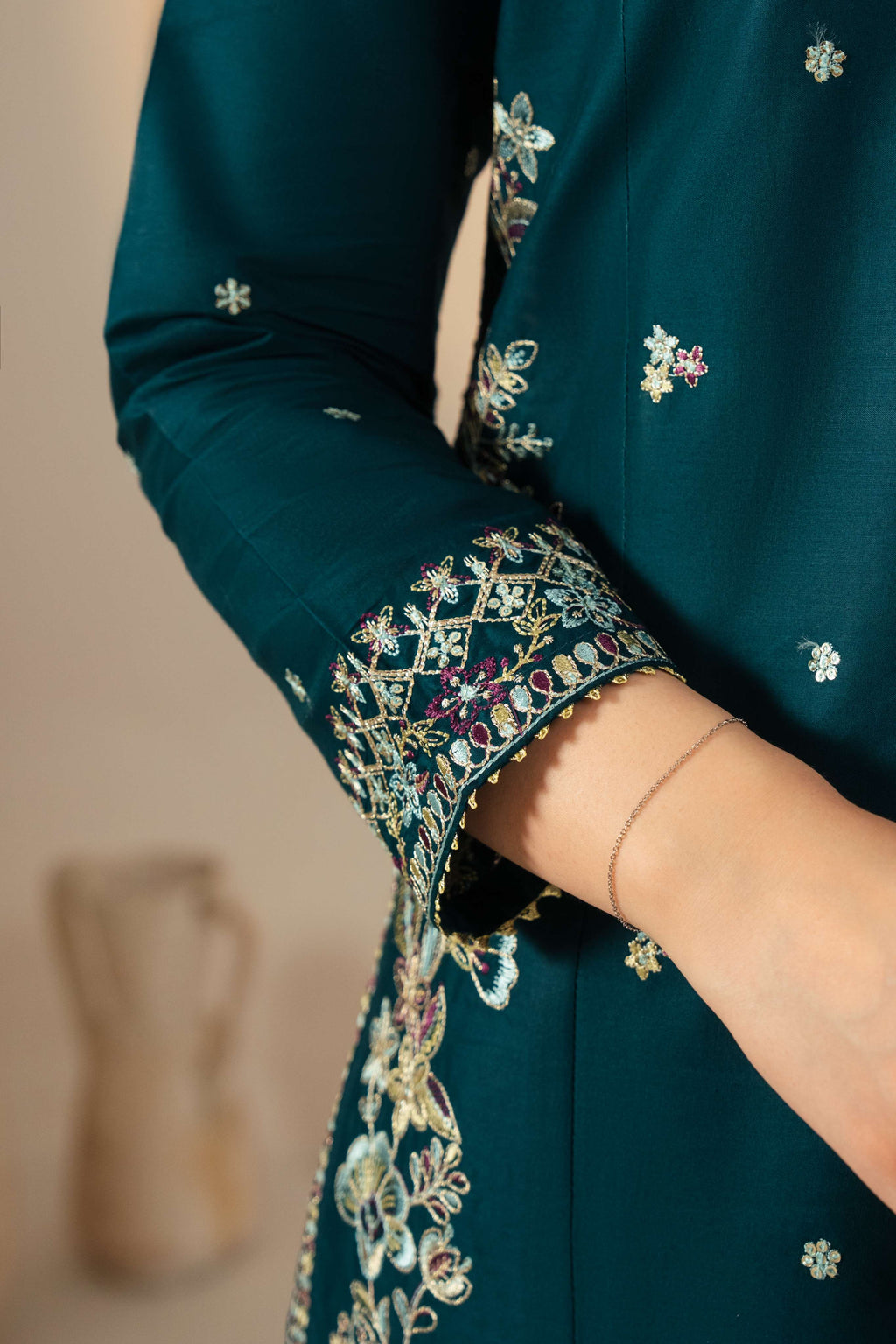 Hazel  Embroidered 3pc