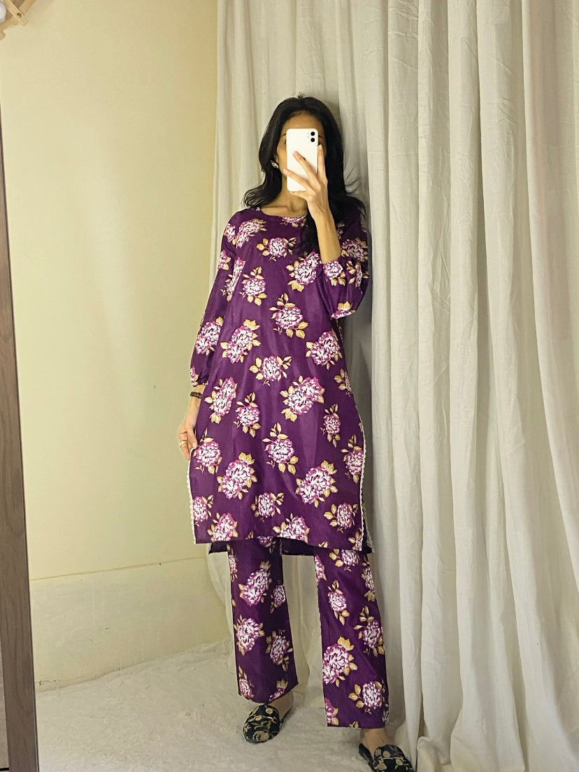 Gulaab printed 2pcs Ca_closet