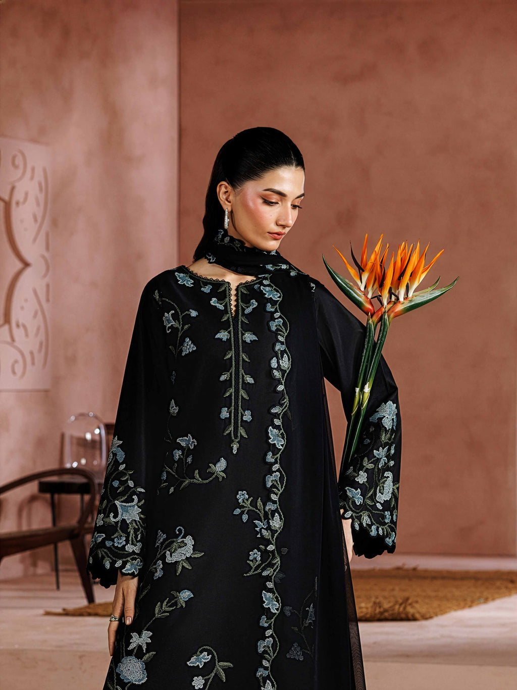 Haseen Embroidered-3pc