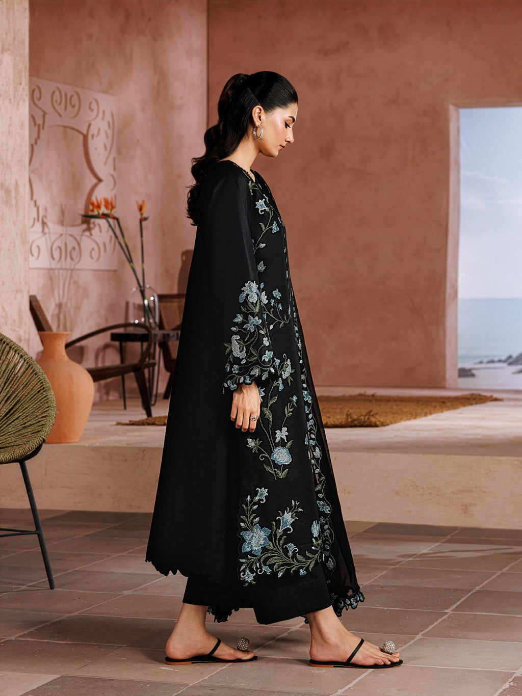 Haseen Embroidered-3pc