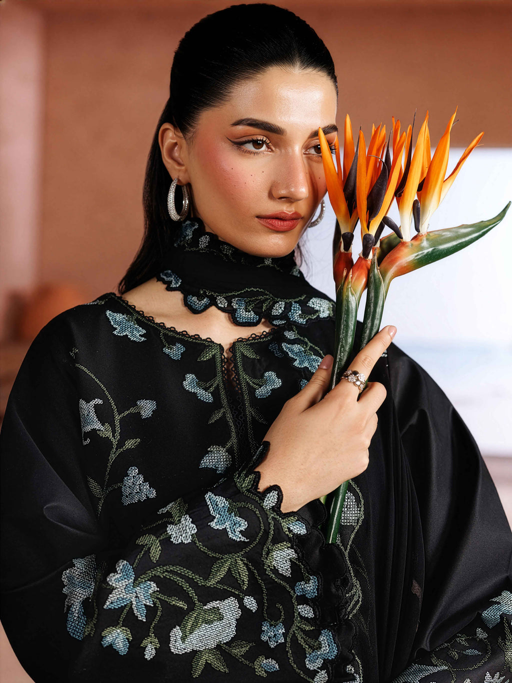 Haseen Embroidered-3pc