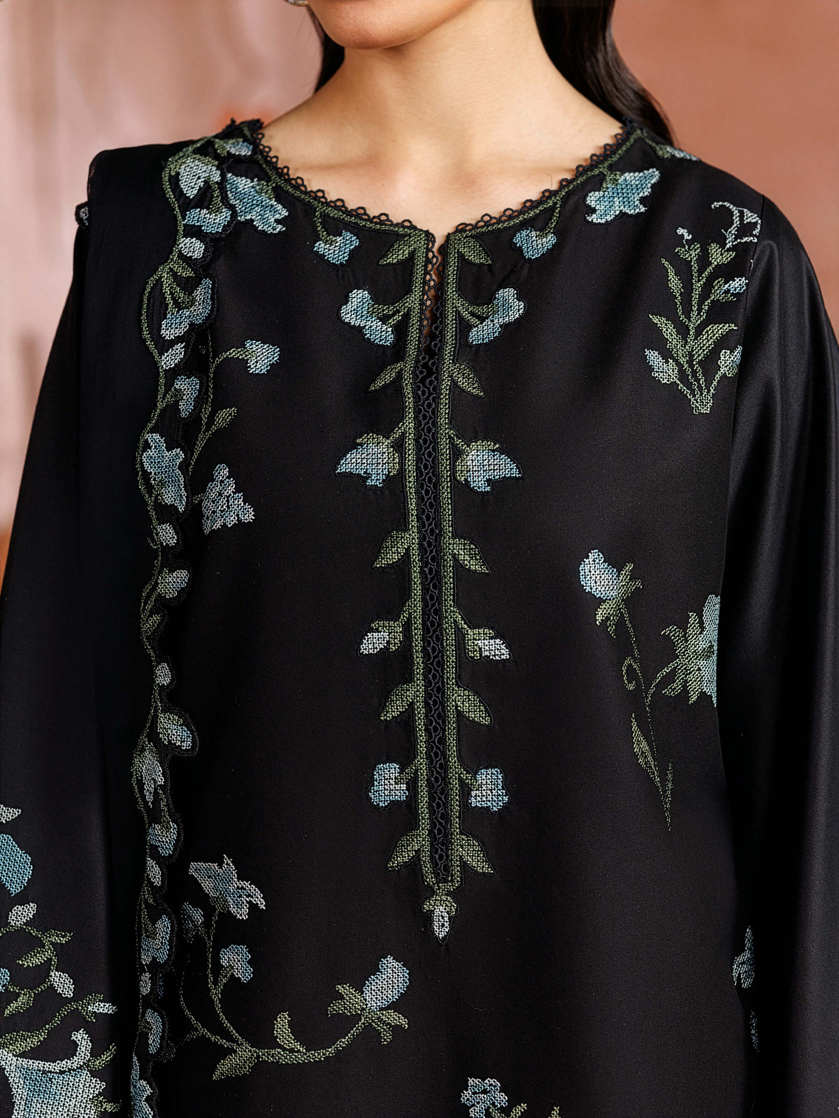 Haseen Embroidered-3pc