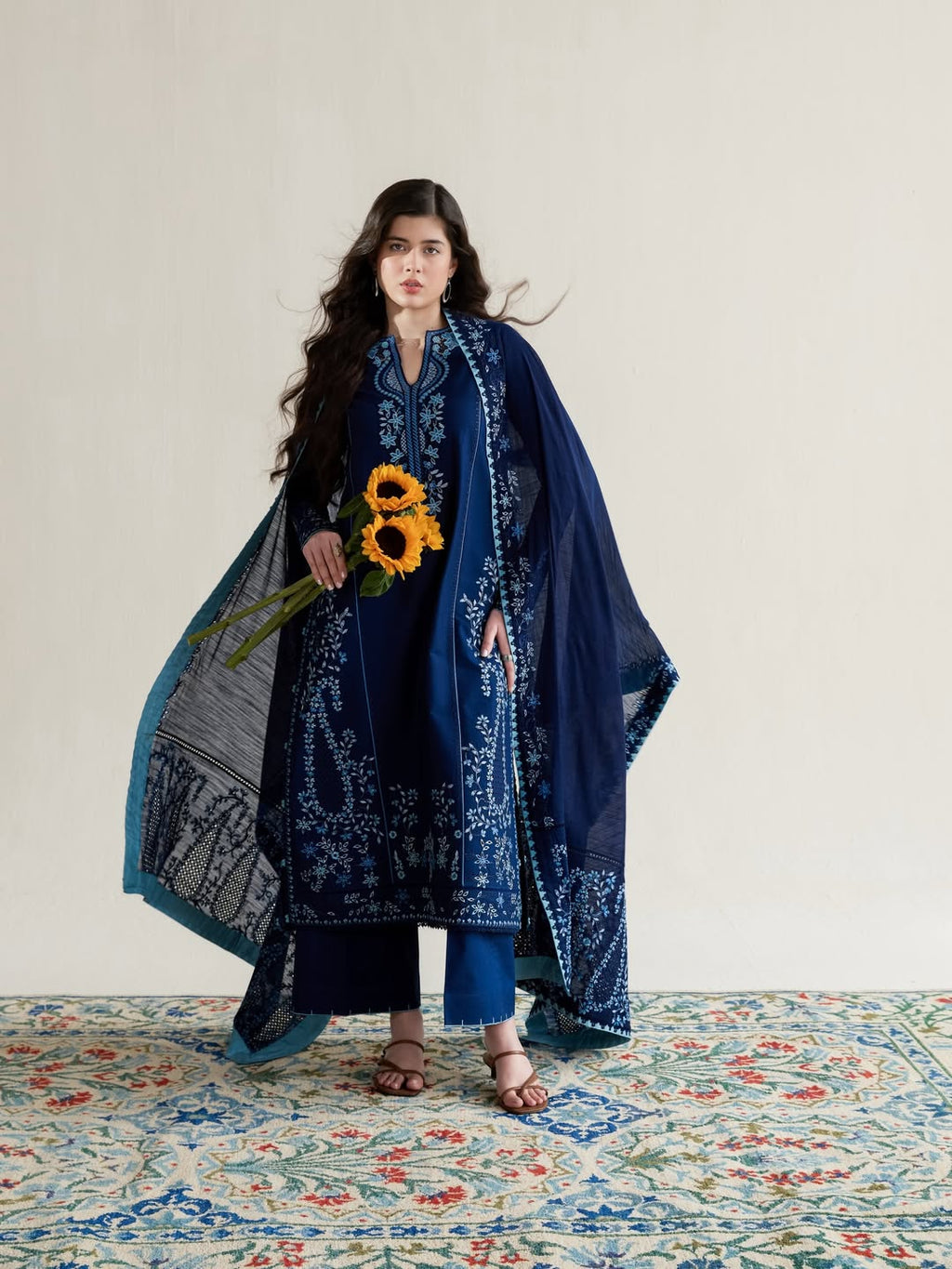 Pakeeza Embroidered - 3pc