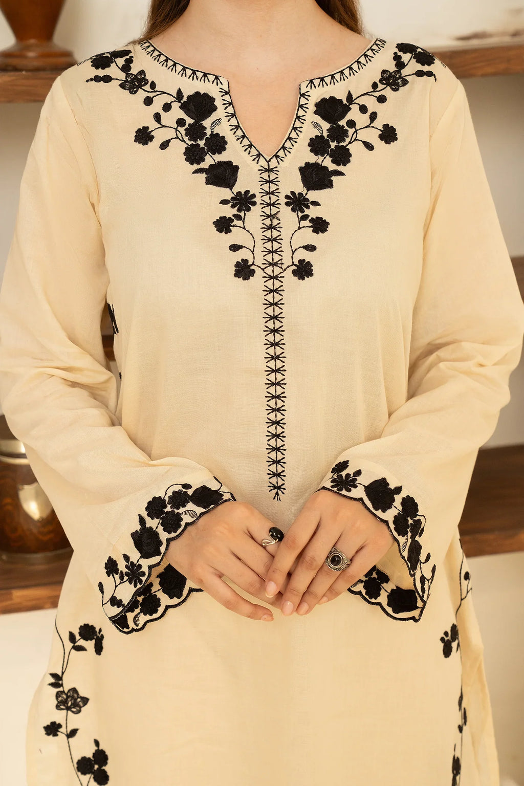 Noor jahan Embroidered 3pc