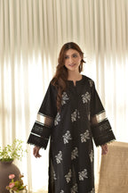 Nora Black Embroidered 3pc