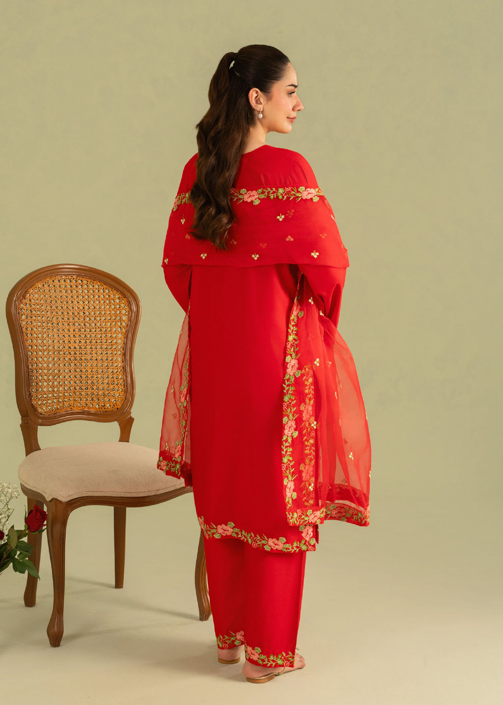 Nehal Embroidered 3pc