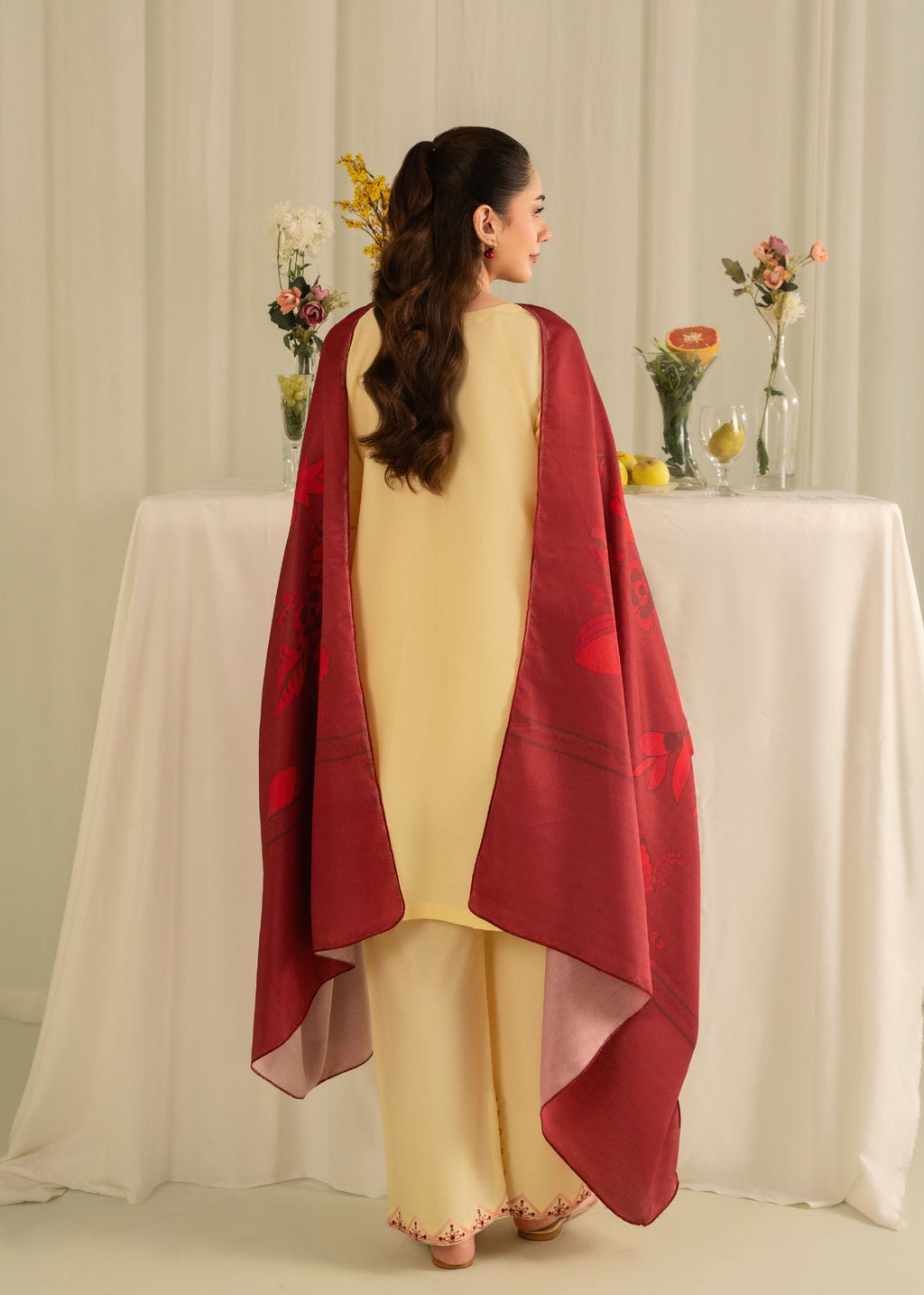 Zawiya Embroidered 3pc