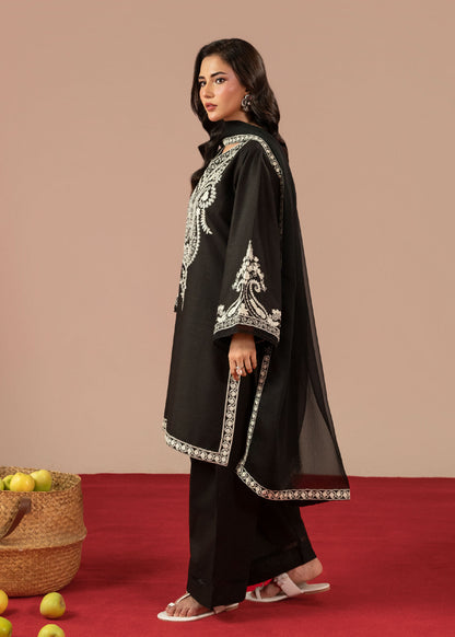 Midnight Black Embroiderd 3pc