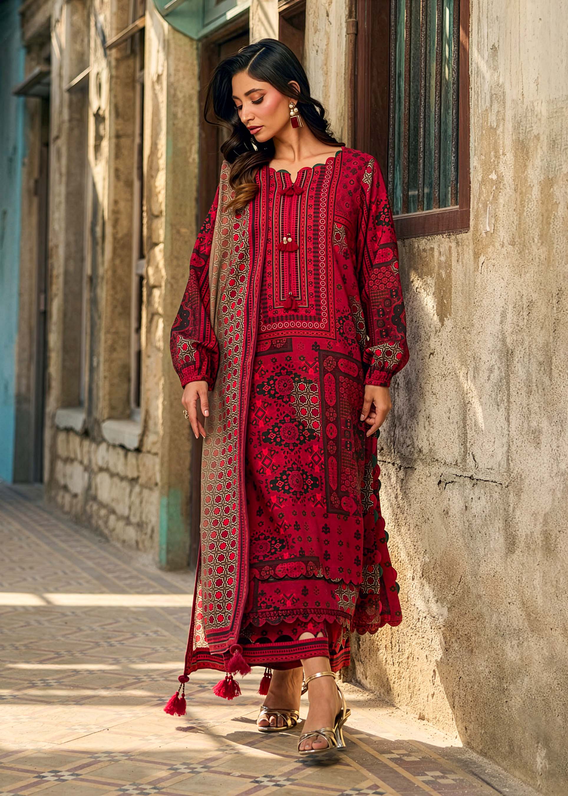 Rubab printed 3pc