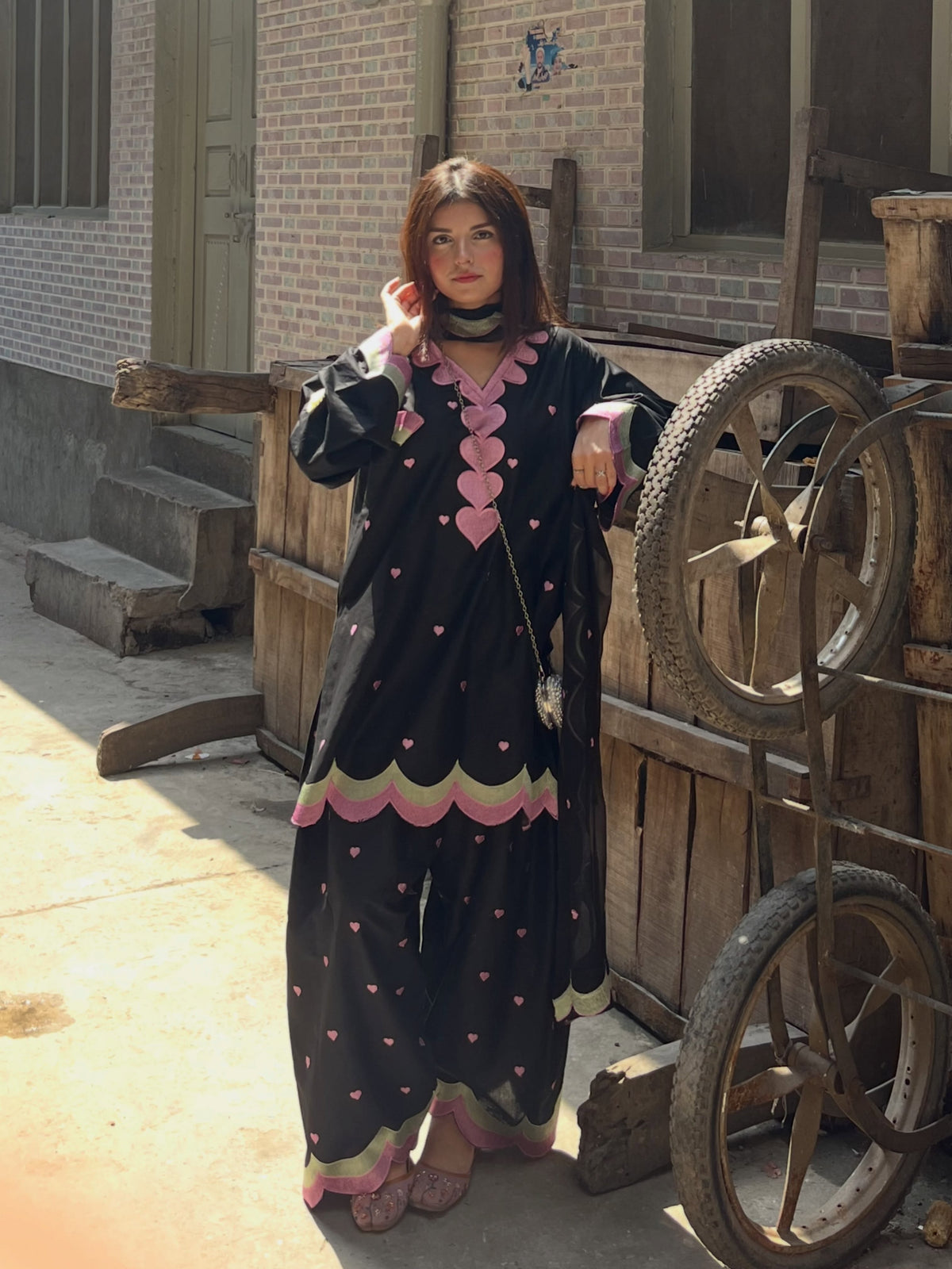 Sahiba Black - 3pc