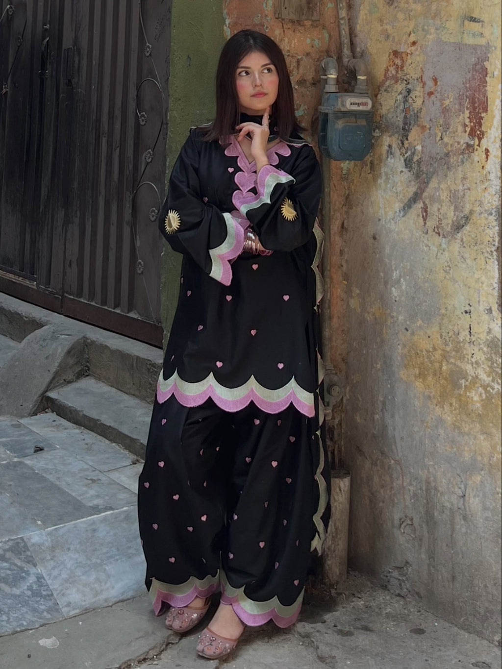 Sahiba Black - 3pc