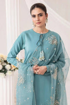 Embrose Embroidered 3pc - Chaudhary Arts