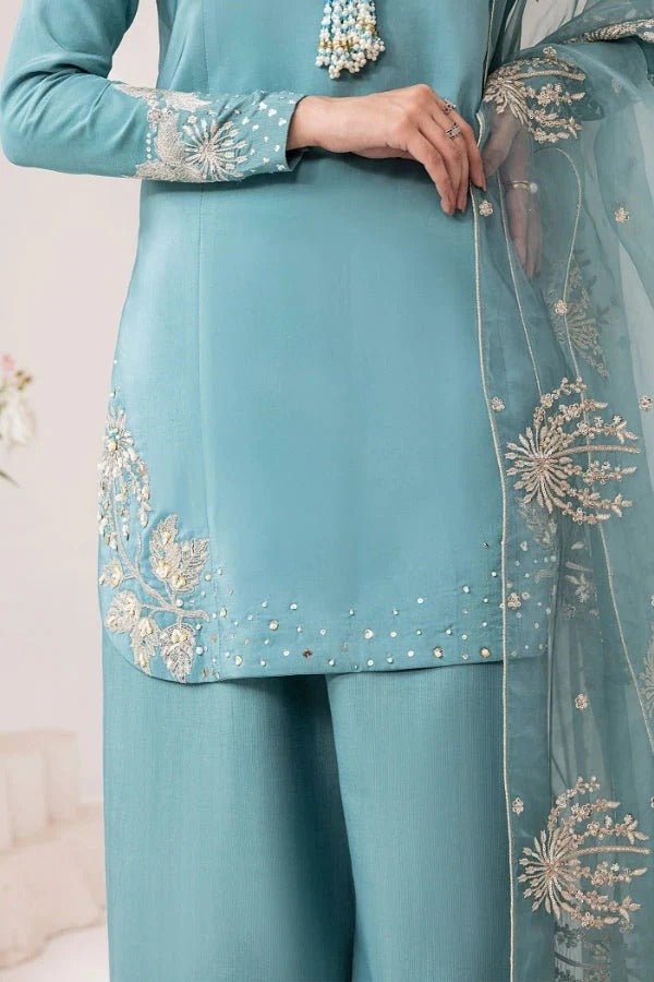 Embrose Embroidered 3pc - Chaudhary Arts