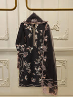 Haniya Embroiderd 3pc - Lawn - Chaudhary Arts