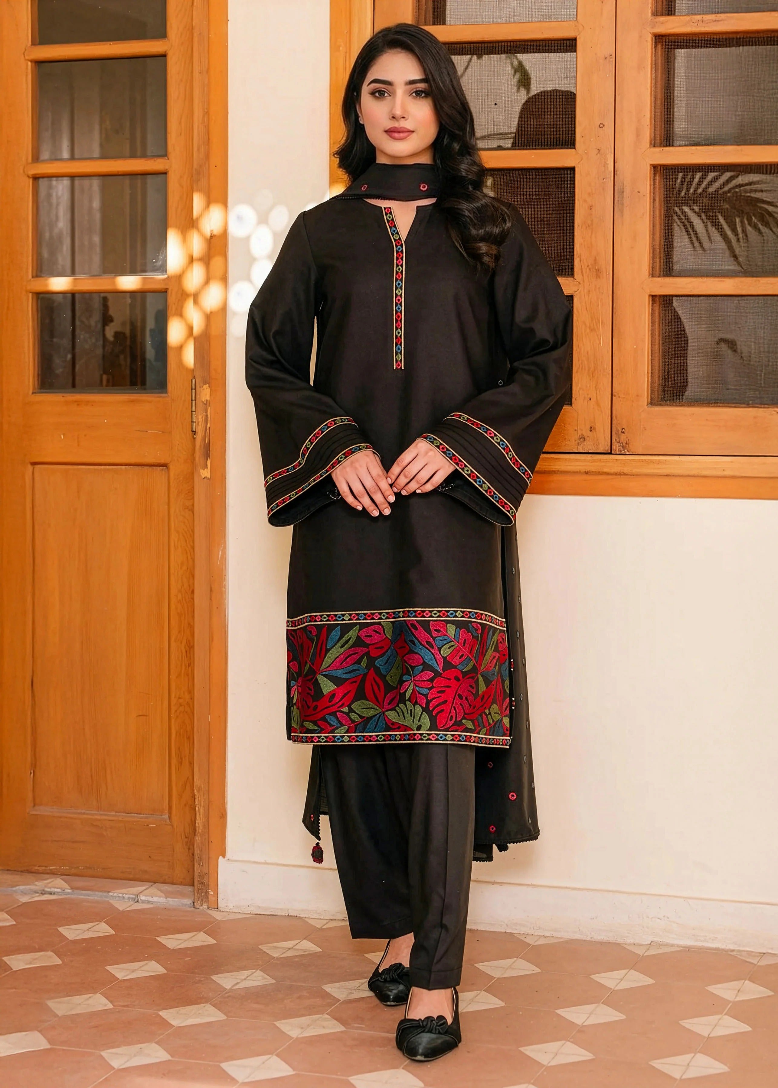Zimal Embroidered 2pc