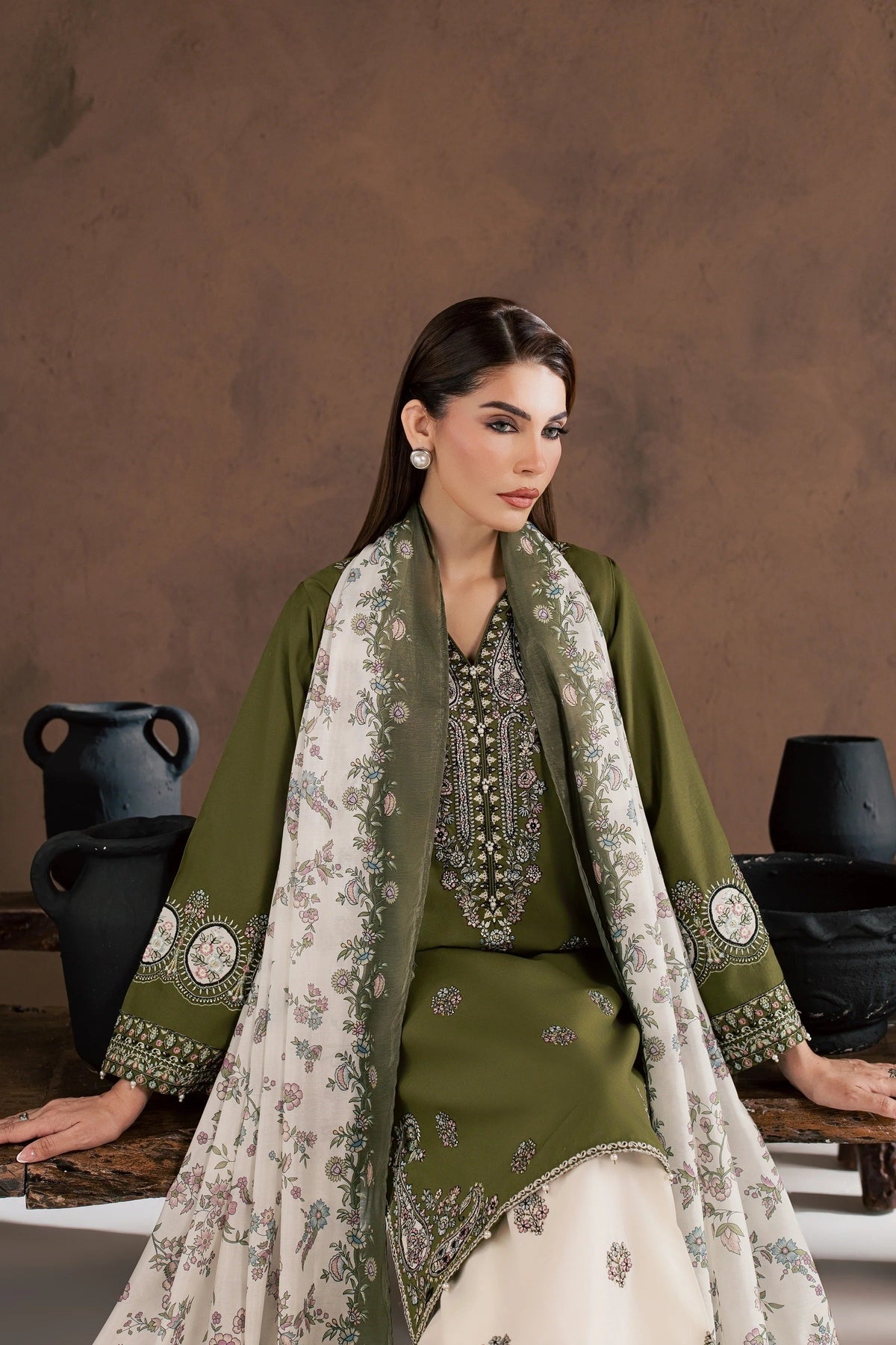 Zarmin Embroidered -3pc