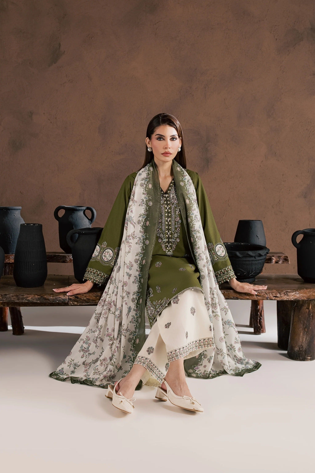 Zarmin Embroidered -3pc