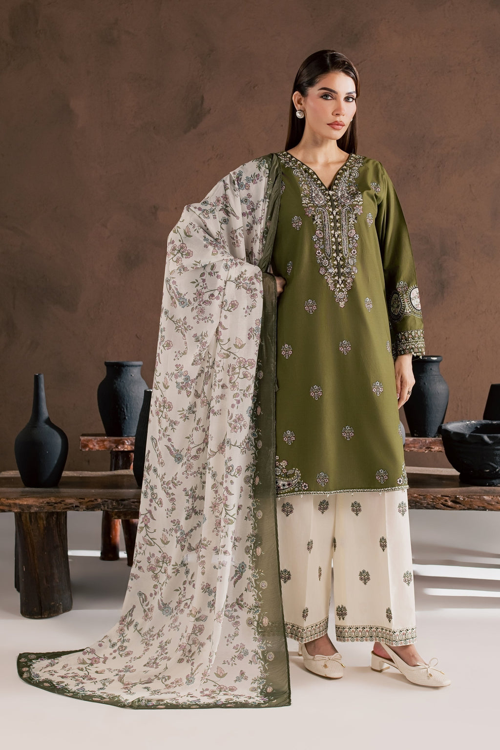 Zarmin Embroidered -3pc